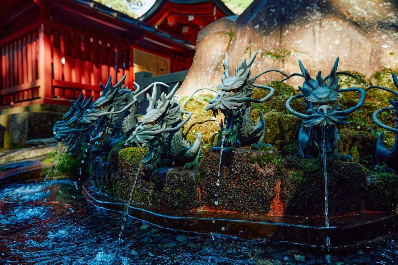 Villa Hakone Kabuto 古民家旅館 150平米 バス停迄一分 準天然温泉 最大12名 Экстерьер фото