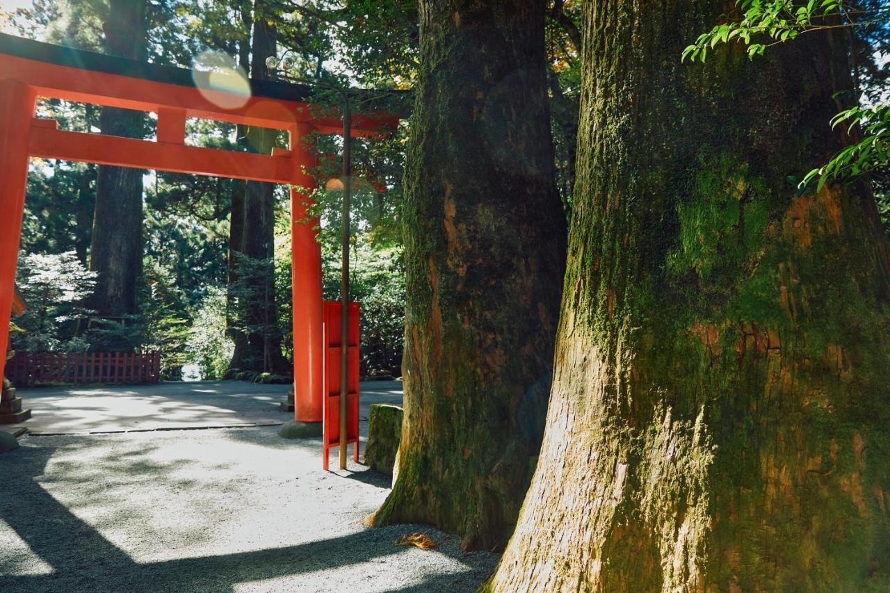 Villa Hakone Kabuto 古民家旅館 150平米 バス停迄一分 準天然温泉 最大12名 Экстерьер фото