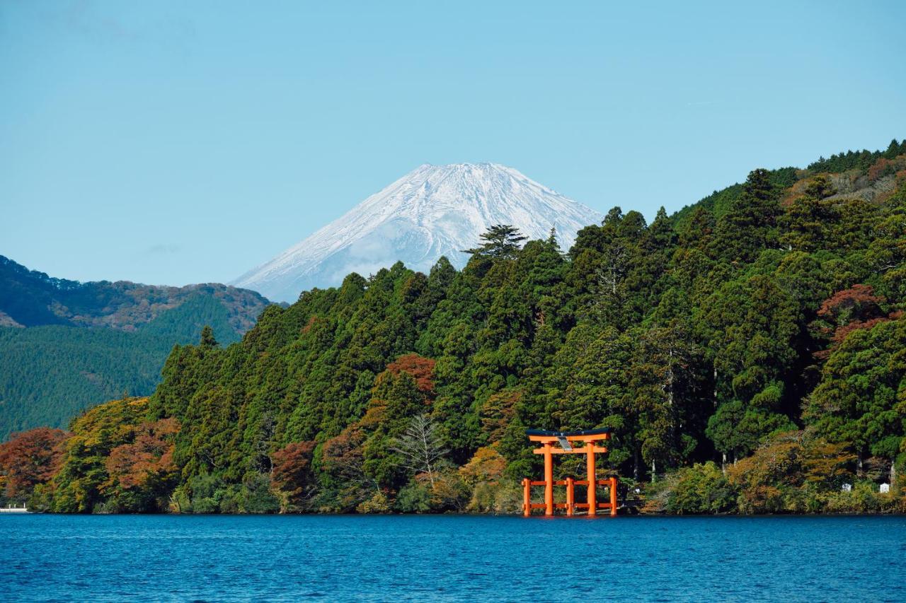 Villa Hakone Kabuto 古民家旅館 150平米 バス停迄一分 準天然温泉 最大12名 Экстерьер фото